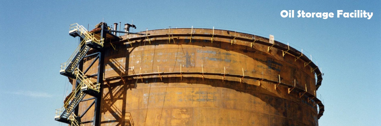 oil storage tanks and depots
